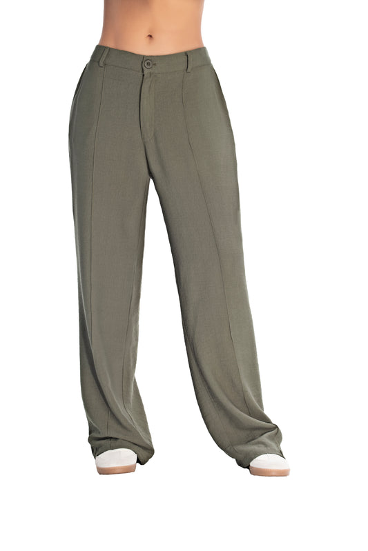 PANTALON EN RAYON REF 8733