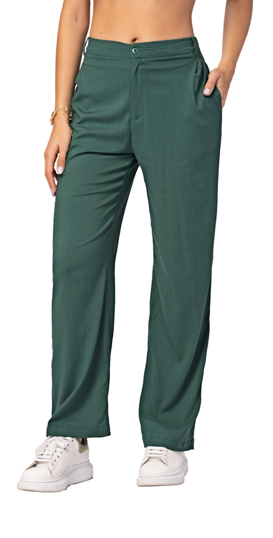 PANTALON PARA MUJER EN RAYON VISCOSA ref. 8772