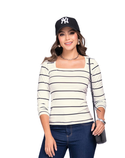 BLUSA PARA MUJER EN PIEL DE DURAZNO ref  8588