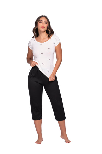 PIJAMA PARA MUJER CAPRI EN PIEL DURAZNO ref. 8607