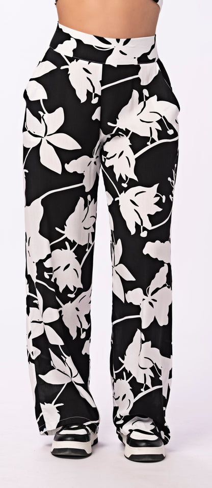 PANTALON PARA MUJER EN RAYON VISCOSA ref. 8798